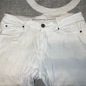 (2 for $40) White Jeans